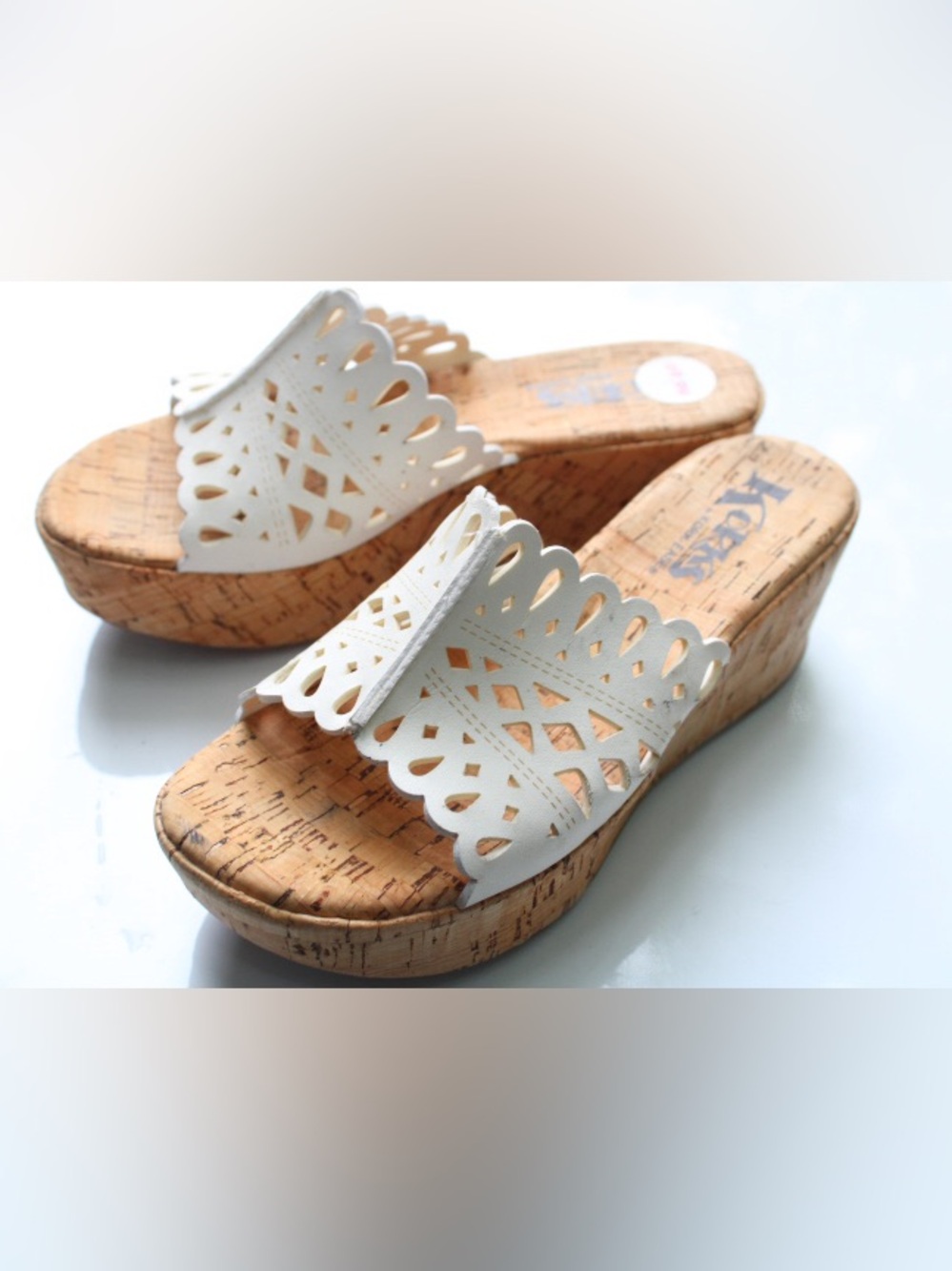Kork-ease cut out wedge sandals - Picture 2 of 10